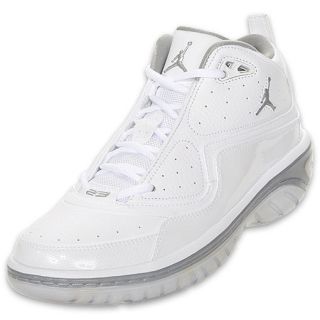 Jordan Mens Elements Basketball Shoe White/Silver