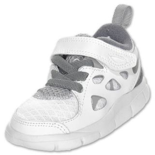 Nike Free Run 2 Toddler Running Shoes White/Cool