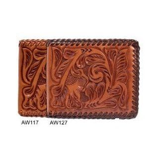 Mens Western Handtooled Leather Bi fold Wallet Everything