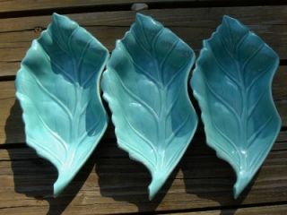 Hoenig of California USA Leaf Condiment Candy Dishes