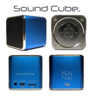 The Sound Cube Speaker Portable /Mp4 FM Radio Player