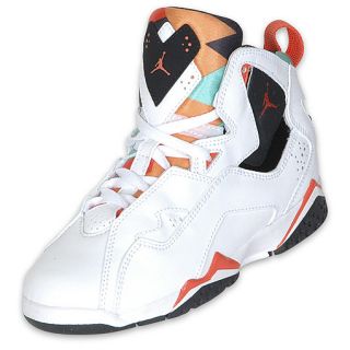 Jordan Preschool True Flight Basketball Shoes White