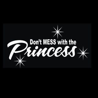 LazyCats   Dont Mess with the Princess Decal for Cars