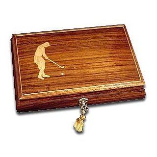 Golf Hand Inlaid, Outstanding Palissandro Solid Wood