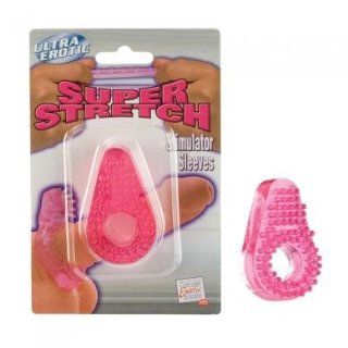 Super stretch stimulator sleeves  Nubby pink (Package Of 6