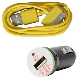 LCE(TM)USB Car Charger Adapter Cable for iPod Touch iPhone