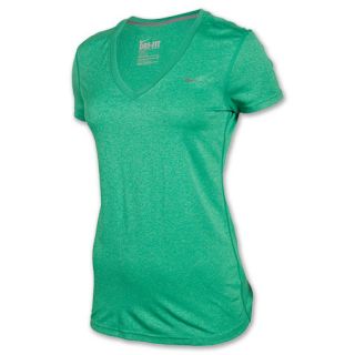 Nike V Neck Legend Dri FIT Womens Tee Shirt