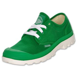 Palladium Blanc Ox Mens Casual Shoes Green/White