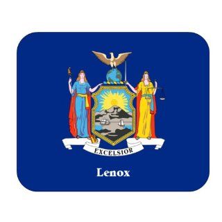 US State Flag   Lenox, New York (NY) Mouse Pad Everything