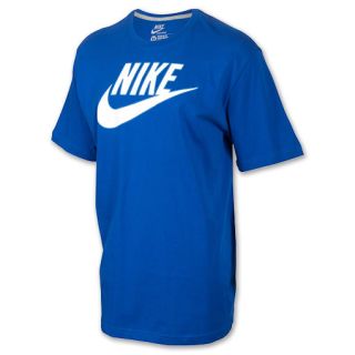 Mens Nike Futura Tee Shirt Old Royal/Game Royal
