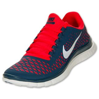 Mens Nike Free +3.0 V4 Squadron Blue/Reflect