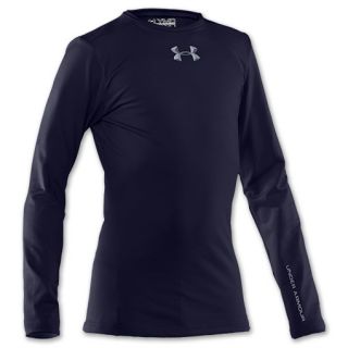 Under Armour Boys Evo Coldgear Fitted Crew Neck