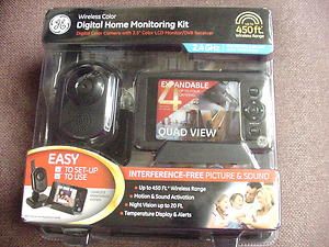 GE Digital Home Monitoring Kit 2 4 GHz Wireless Color