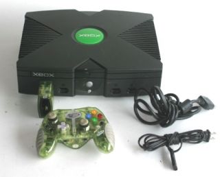 Original Xbox Video Game System Console Cordless Contr