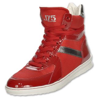 Jump J75 Flow Mens Casual Shoe Red/Graphite