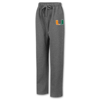 Miami Hurricanes NCAA Womens Sweat Pants Grey