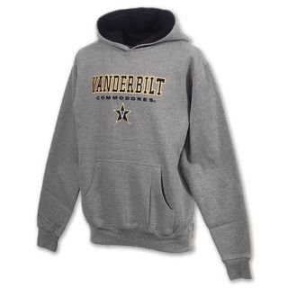 Vanderbilt Commodores Stack NCAA Youth Hoodie Grey