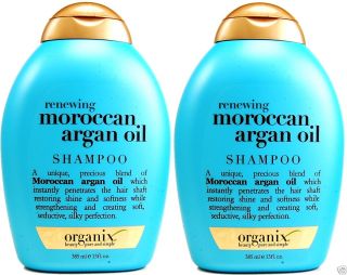 Lot 2 Organix Renewing Moroccan Argan Oil Shampoo 385ml 13 oz Each