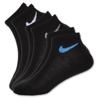 Nike 3 Pack Swoosh Low Youth Socks Black