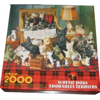 Springbok 2000 Piece Puzzle   Scottie Dogs Adorables