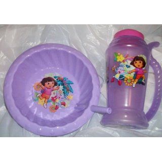 Dora Cereal Bowl with Straw and Matching Sipper Cup