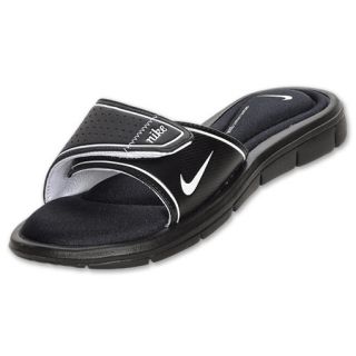 Womens Nike Comfort Slide Sandals Black/White