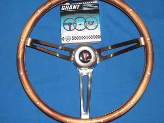 1964 1965 1966 Pontiac Walnut Grant Steering Wheel Kit