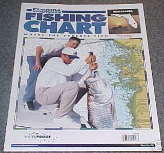 Homosassa Fishing Chart Waterproof Inshore Offshore