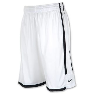 Mens Nike League Basketball Shorts White/Black