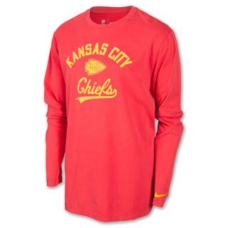 Nike Kansas City Chiefs Long Sleeve Mens Tee Team
