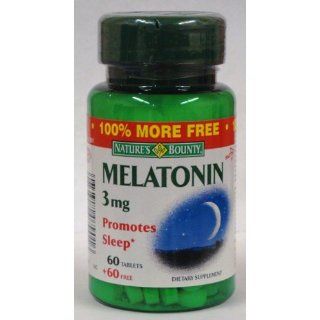 Natures Bounty Melatonin 3 Mg 120 Tablets (Pack of 3) 360