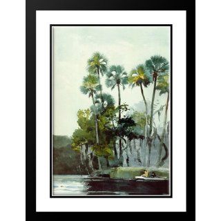 Homer, Winslow 19x24 Framed and Double Matted Homosassa