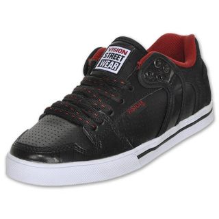 Vision Street Wear Vice Kids Casual Shoe Black/Red