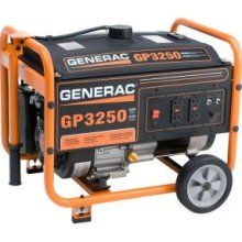 Generac Portable Generator GP Series 3250 Watts Generac Engine CARB
