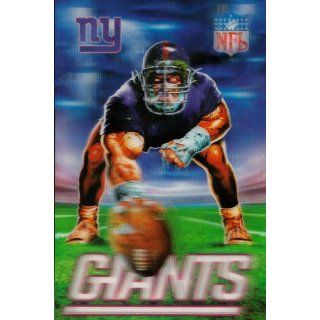 New York Giants Mascot X 3D Xtreme NFL Power Card