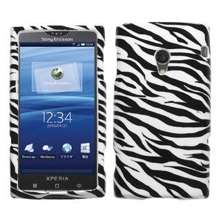 Zebra Print Protector Case for Sony Ericsson Xperia X10A