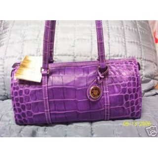 Dooney and Bourke Barrel Handbag,Nile Collection Purple