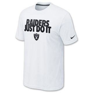 Nike Oakland Raiders Just Do It Mens NFL Tee Shirt