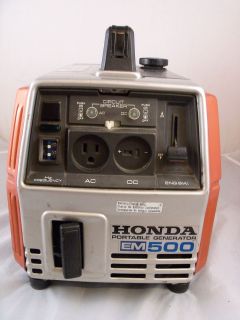  Honda EM500 Portable Generator EM500