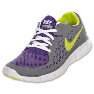 Nike Free Run+ Womens Running Shoe Purple/Grey