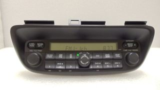 08 09 Honda Odyssey Navigation XM Radio Receiver CD DVD Controls 1BU4