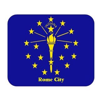 US State Flag   Rome City, Indiana (IN) Mouse Pad