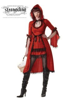 New Sexy Strangeling Red Riding Hood Costume C00976