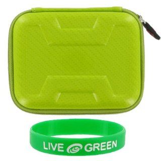 Memory Foam Hard Shell Case (Candy Green) for Canon
