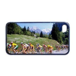 Bicycling Apple RUBBER iPhone 4 or 4s Case / Cover Verizon