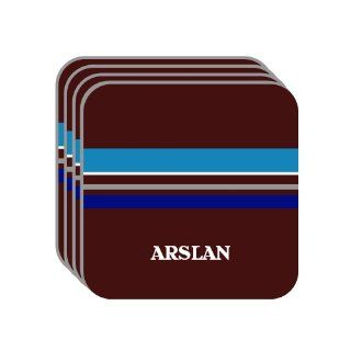 Personal Name Gift   ARSLAN Set of 4 Mini Mousepad