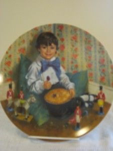 Little Jack Horner Collector Plate by John McClelland