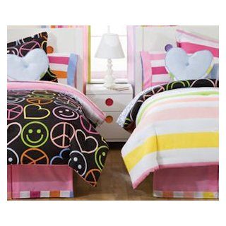 Little Miss Matched Peace Love Full Bedding Home