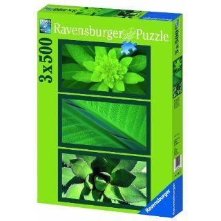 Ravensburger Natural Impressions In Green 3 x 500 Piece