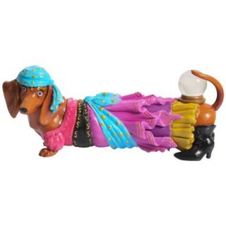 Fortune Teller Hot Diggity Dachshund Dog Figurine Westland Giftware